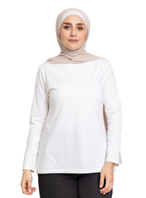 White Long - Sleeve - Khotwh